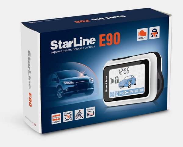 StarLine E90 Slave, автосигнализация с автозапуском, Екатеринбург