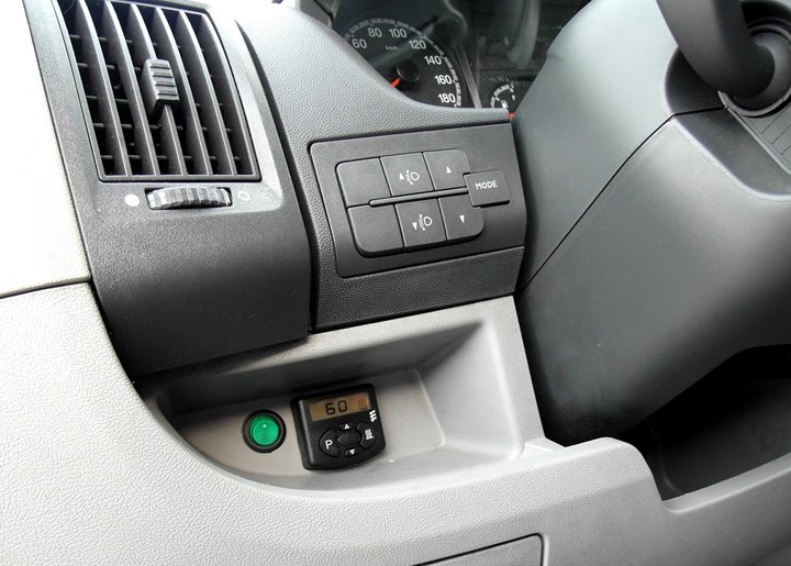 Минитаймер Eberspacher и кнопка активации автономной функции догревателя, Peugeot Boxer III