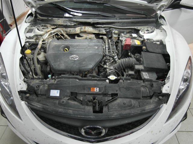 Подкапотная компоновка, Mazda 6