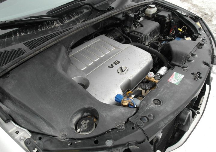 Подкапотная компоновка ГБО BRC Sequent Plug&Drive Lexus RX350