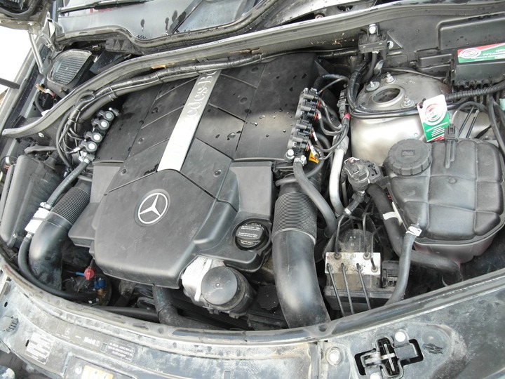 Подкапотная компоновка, ГБО AEB, Mercedes Benz ML500 (W164)