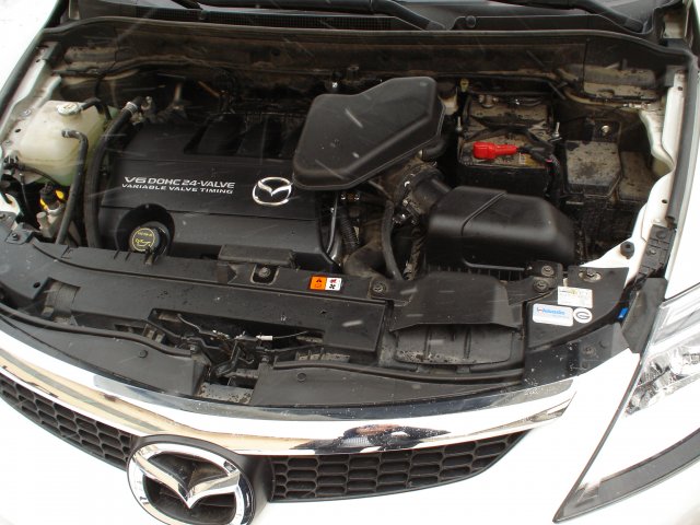Подкапотная компоновка ГБО Alpha M на Mazda CX-9