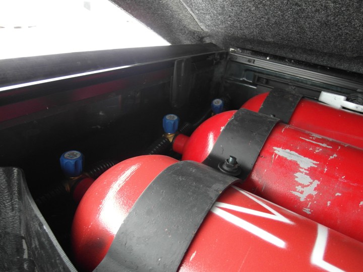 5 цельнометаллических метановых баллонов (тип 1) 5x50 л, Toyota Tundra