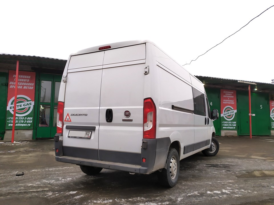 установка пневмоподвески на Fiat Ducato III 250