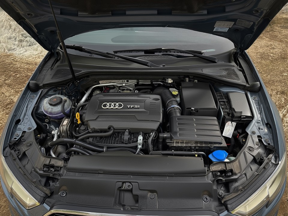 Подкапотная компоновка Audi A3