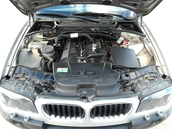 Подкапотная компоновка, двигатель M54B25, BMW X3 (E83)