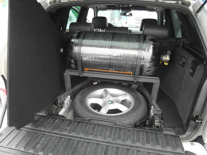 Сверхлегкий метановый баллон Stako (тип 3) 89 литров, BMW X5 E53