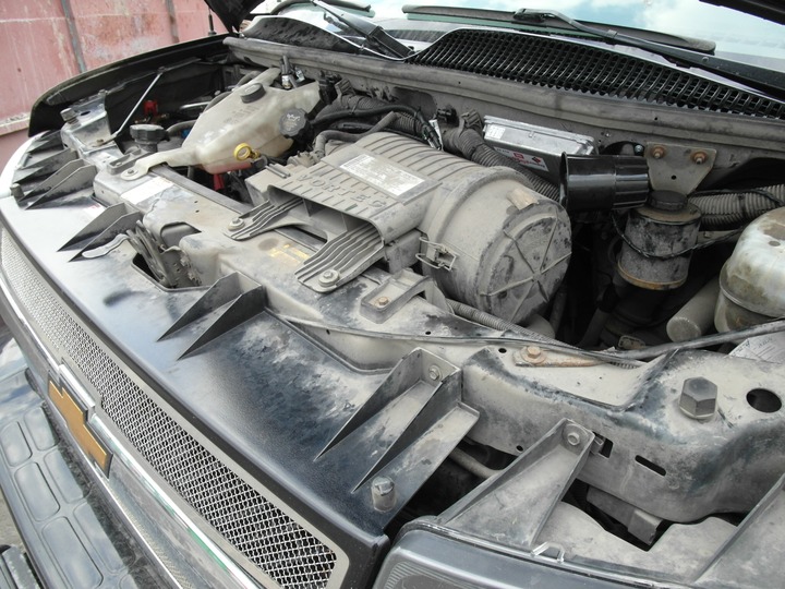 Подкапотная компоновка, двигатель Vortec 5300, ГБО BRC Sequent Plug&Drive, Chevrolet Express
