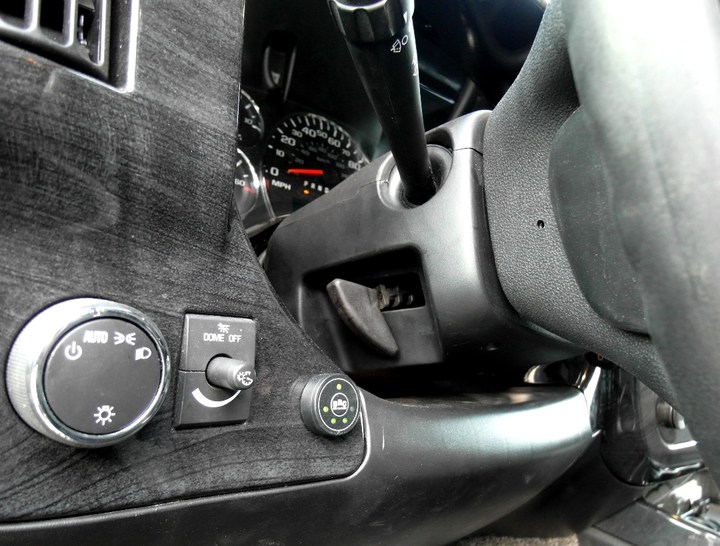 Кнопка переключения и индикации режимов работы ГБО BRC Sequent Plug&Drive с указателем уровня топлива, Chevrolet Express