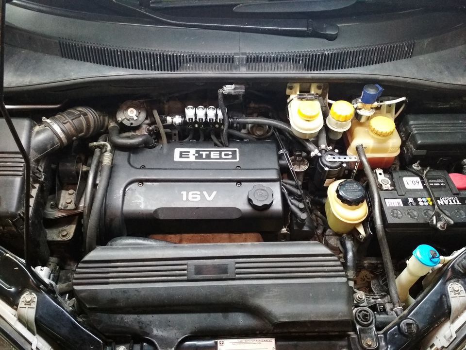 двигатель V16 1.6 л, 90 л.с., ГБО BRC Alba