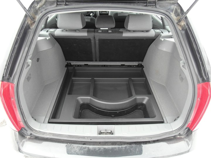 багажник с тороидальным газовым баллоном 42 л под полом, Chevrolet Lacetti