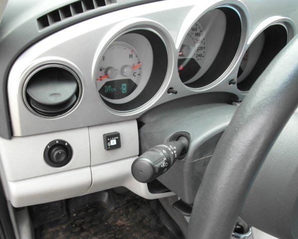 Chrysler PT Cruiser, кнопка режимов работы ГБО