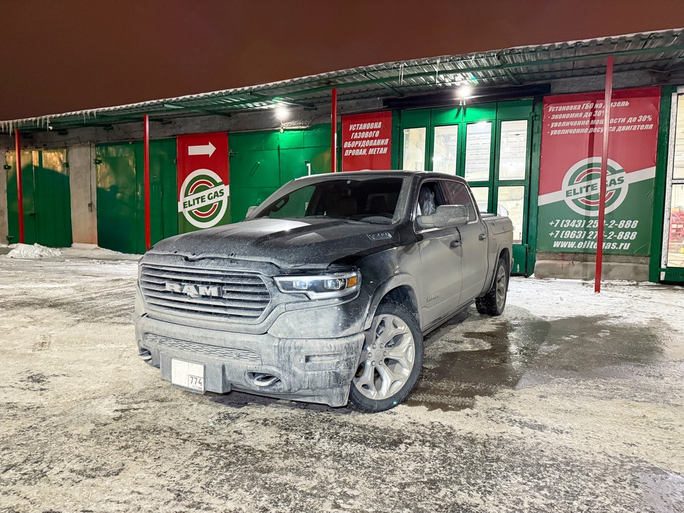 Установка ГБО метан на Dodge Ram 1500