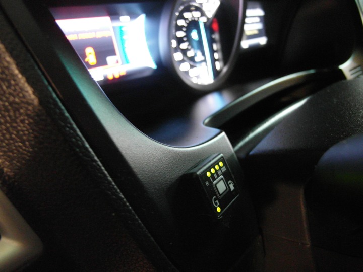 Кнопка переключения режимов работы ГБО AEB с индикацией уровня газа (пропан), Ford Explorer