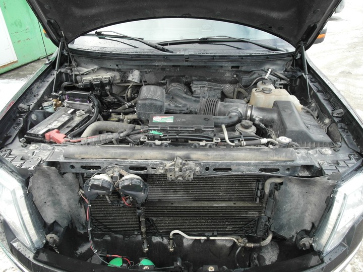 Подкапотная компоновка, двигатель V8 5.4 л, 320 л.с., ГБО Romano, Ford F-150 Extended Cab