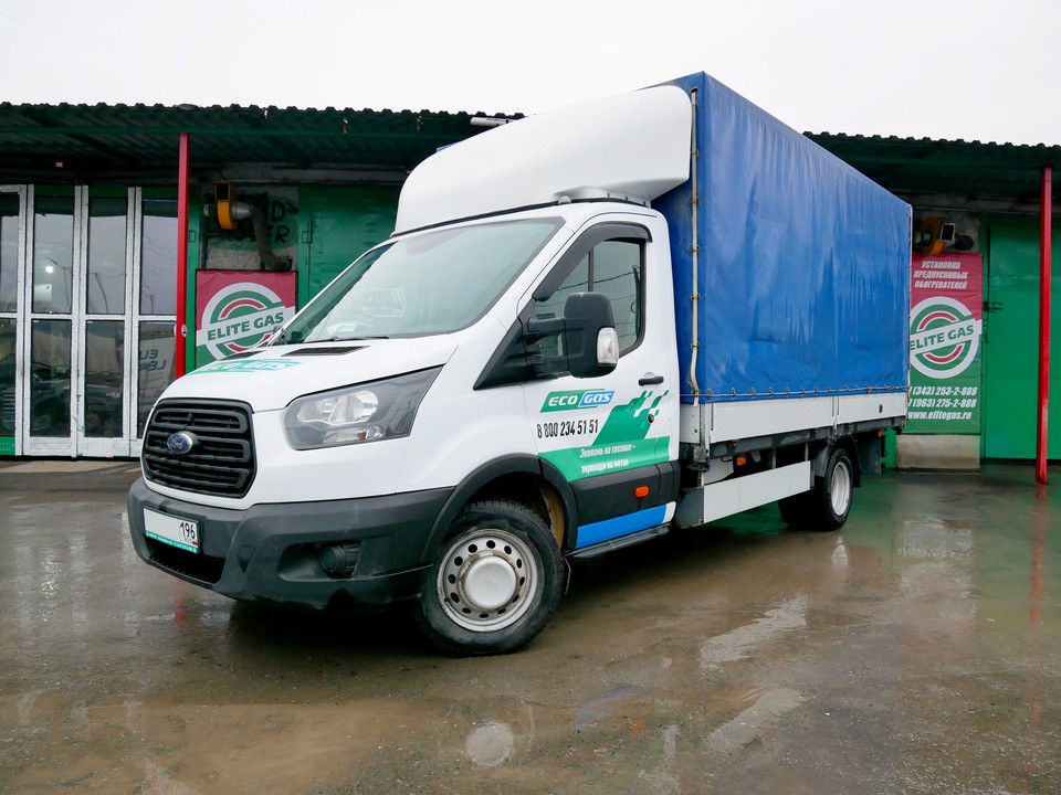 установка газодизеля на Ford Transit 2.2