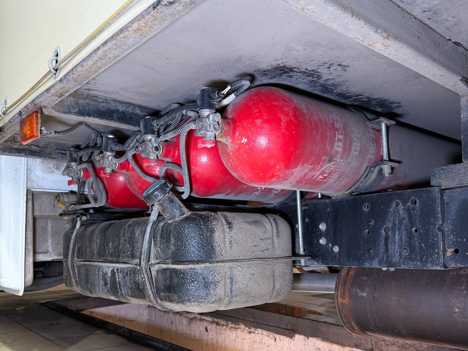 Установлен комплект 4SAVE MAX 6ц IG-7 штатные баллоны 4*50