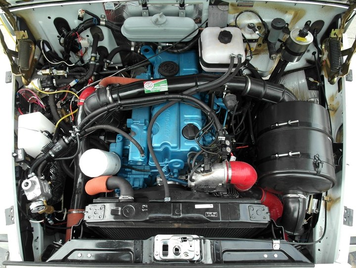 Подкапотная компоновка, дизельный двигатель ЯМЗ-534 Е-4, Луидор 3295A1