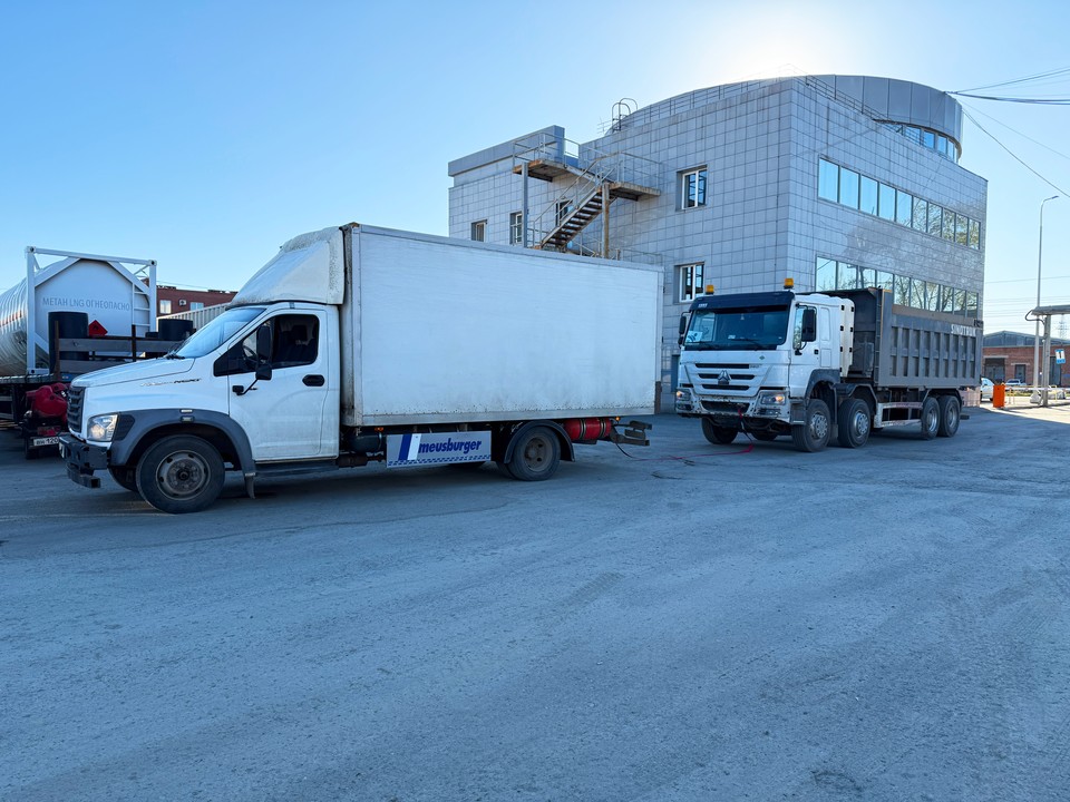 Газон Некст, замена двигателя на газовый и установка ГБО метан