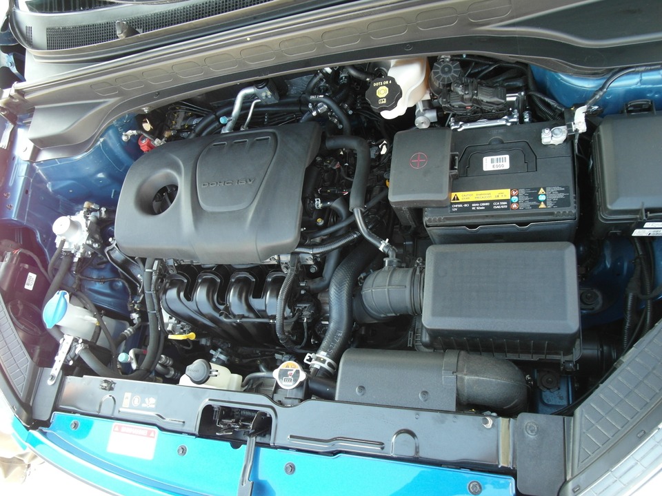 Подкапотная компоновка, двигатель G4FG 1.6 л 123 л.с.