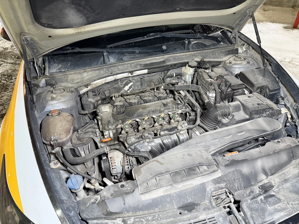 Подкапотная компоновка, Hyundai Sonata LPG, ГБО 5 поколения