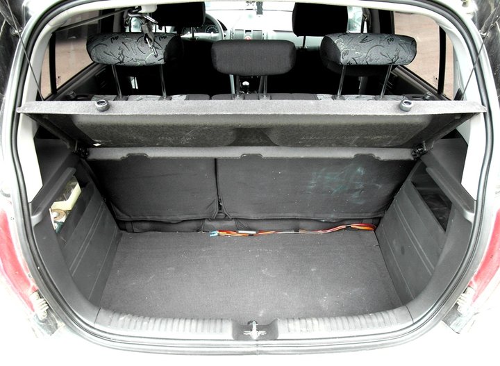 Багажник Hyundai Getz с тороидальным баллоном 42 л под полом