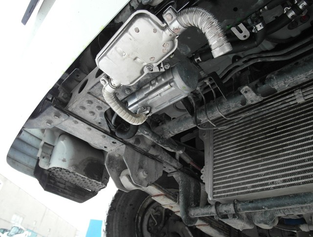 Hyundai HD78, установка предпускового подогревателя двигателя, Eberspacher Hydronic D5W S