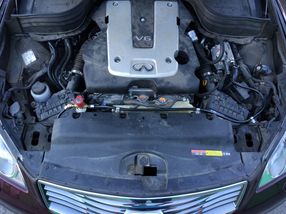 двигатель VQ25HR 2.5, ГБО BRC Plug&Drive Plus