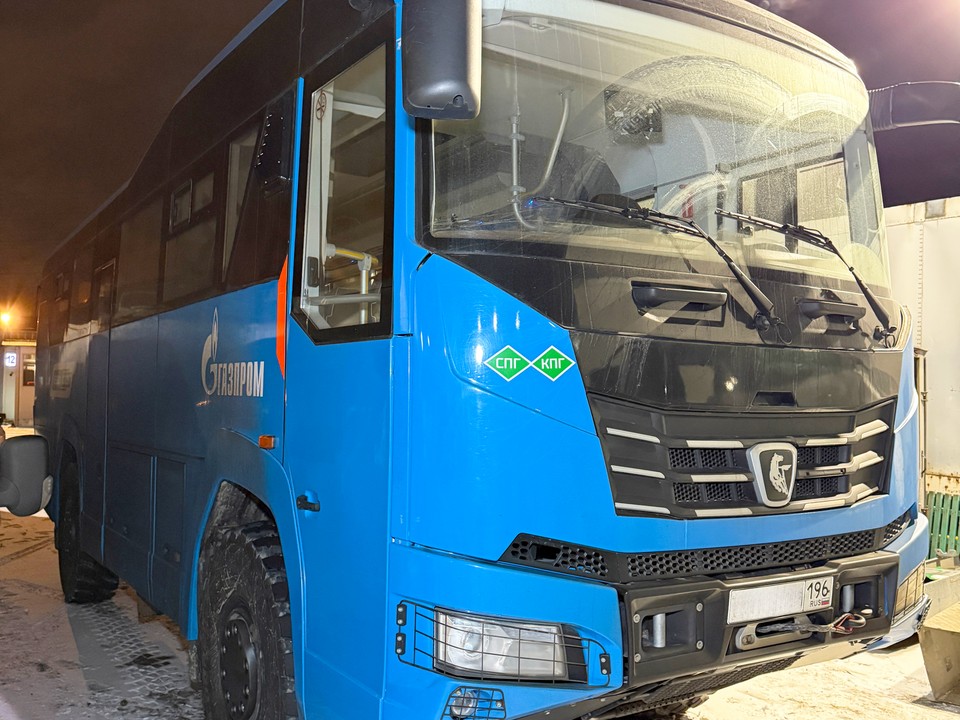 Камаз 6250 5Р 2023 г.в. вахтовый полноприводный автобус на метане