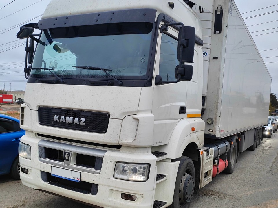 Камаз 5490, установка газодизельной системы