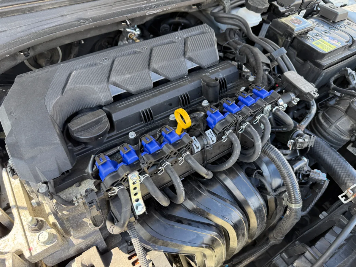 Kia K3 2019 8 бензиновых и 8 газовых форсунок