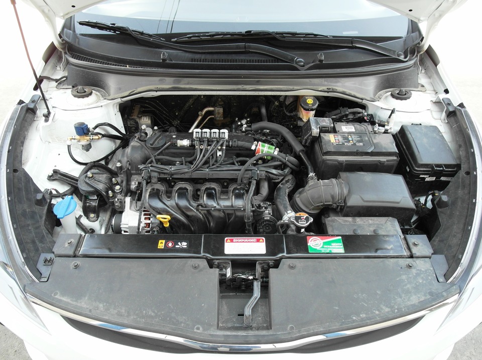двигатель G4FG Gamma, 1.6 л, 123 л.с., ГБО BRC