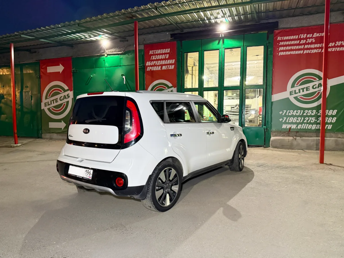 Kia Soul 2019 установили ГБО