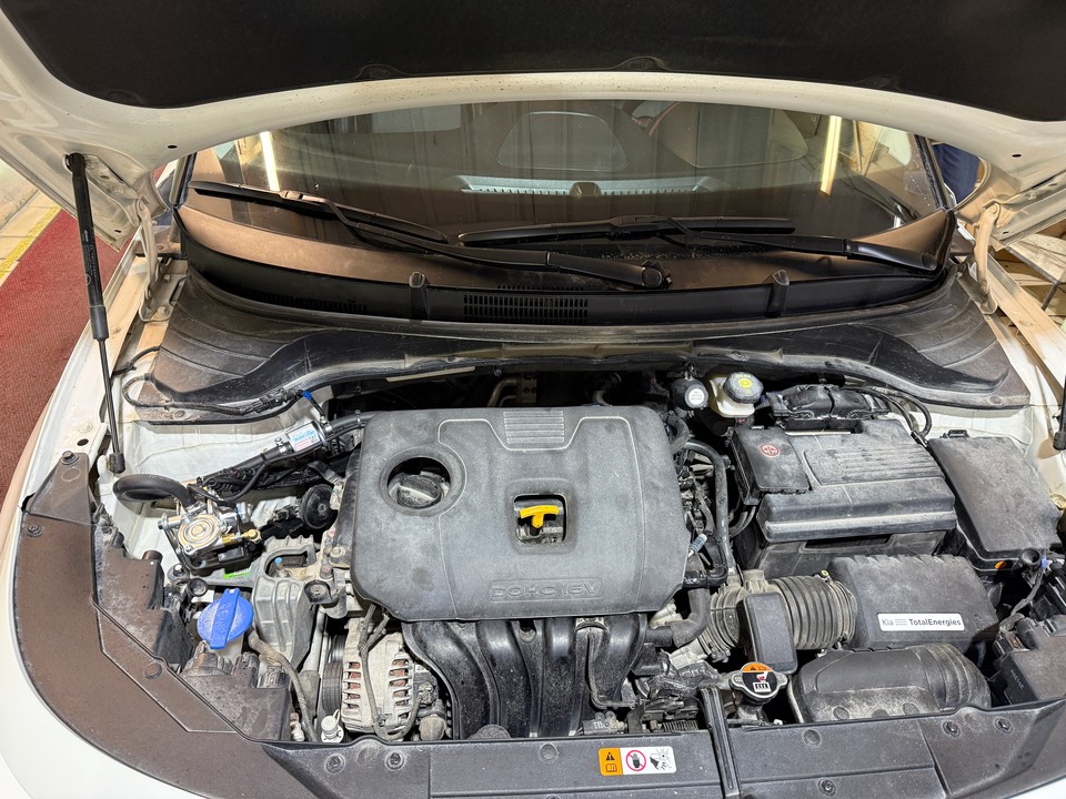 Подкапотная компоновка Kia Soul 