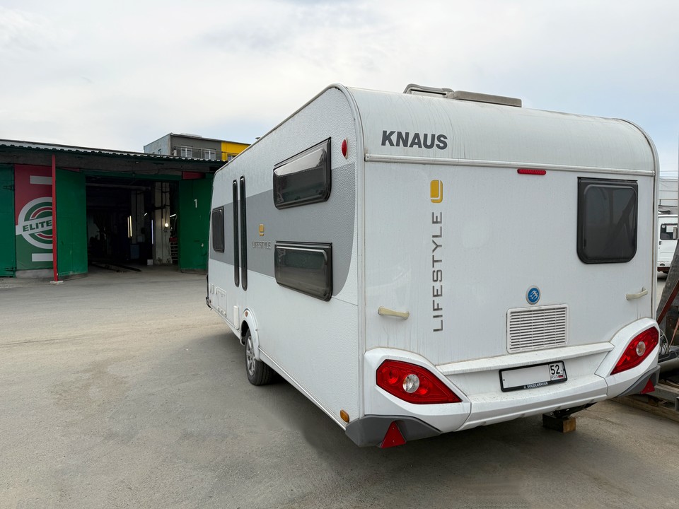 установка газа на авто прицеп, KNAUS Lifestyle, установочный центр Элитгаз