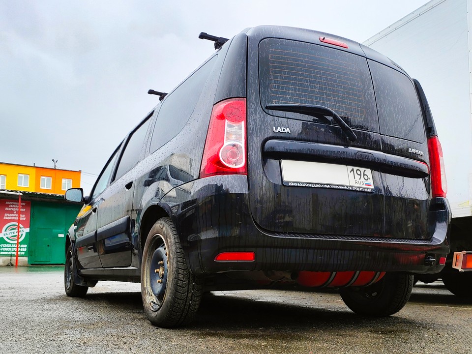 Lada Largus установка ГБО BRC Sequent
