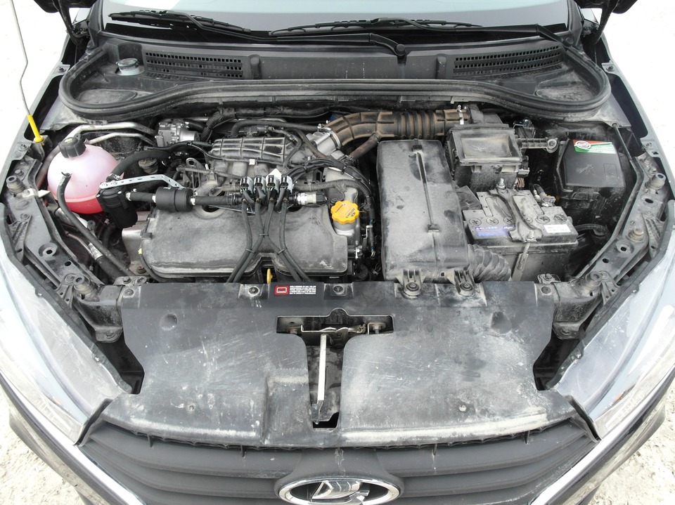 Двигатель ВАЗ-21129, 4-цилиндровый, 1.6 л, 106 л.с., ГБО BRC Sequent 32 Alba, Lada Vesta 2018