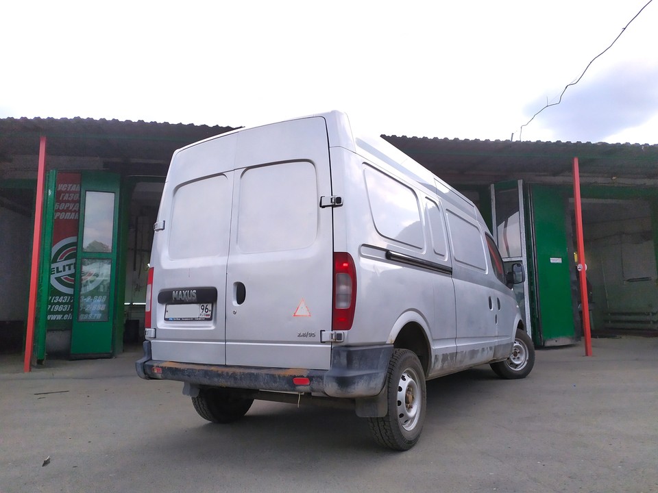 ГАЗ Максус, LDV Maxus, установка пневмоподвески Екатеринбург