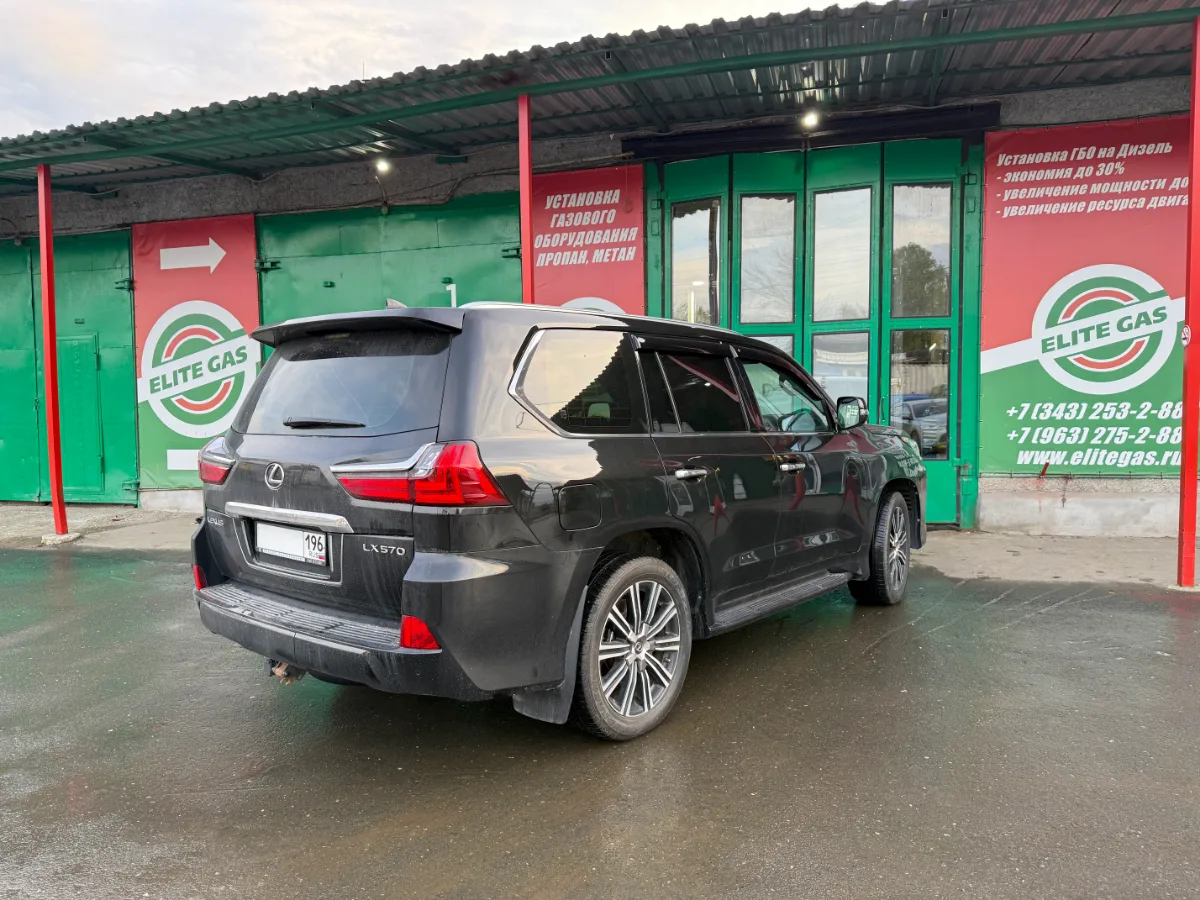 установили гбо на Lexus LX 570 2018 