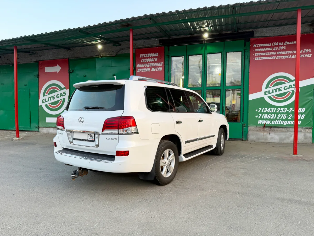 Lexus LX570 установка ГБО