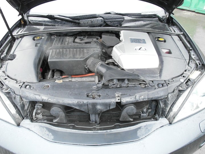 Lexus RX400h, двигатель 3MZ-FE, подкапотная компоновка ГБО AEB