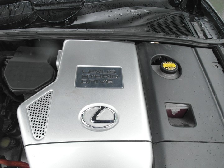 подкапотная компоновка ГБО AEB, Lexus RX400h, двигатель 3MZ-FE