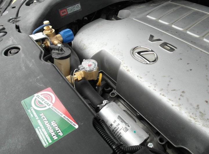 Подкапотная компоновка Plug&Drive Lexus RX350