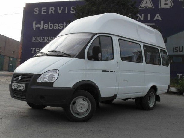 Общий вид спереди Луидор-225000 (микроавтобус ГАЗ-3221)