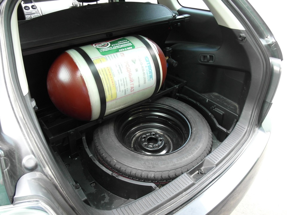 Облегченный метановый металлопластиковый баллон (тип 2) 80 литров, Mazda CX-7