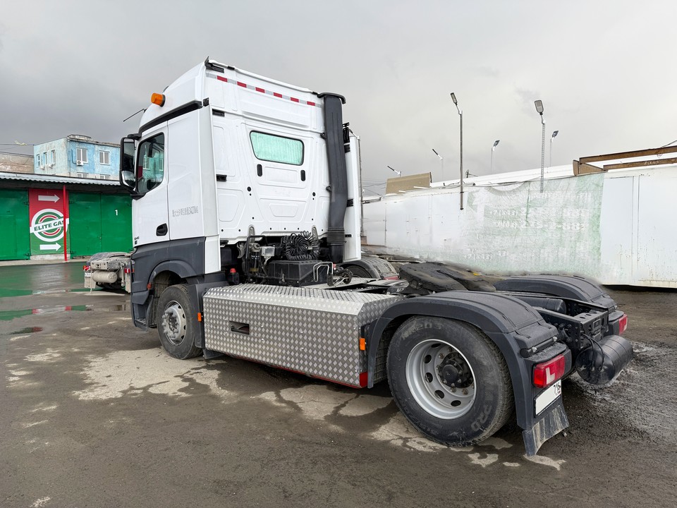 MERCEDES-BENZ ACTROS, установка газодизельной системы