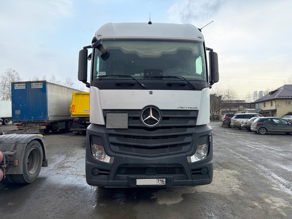 Установка газодизеля на MERCEDES-BENZ ACTROS