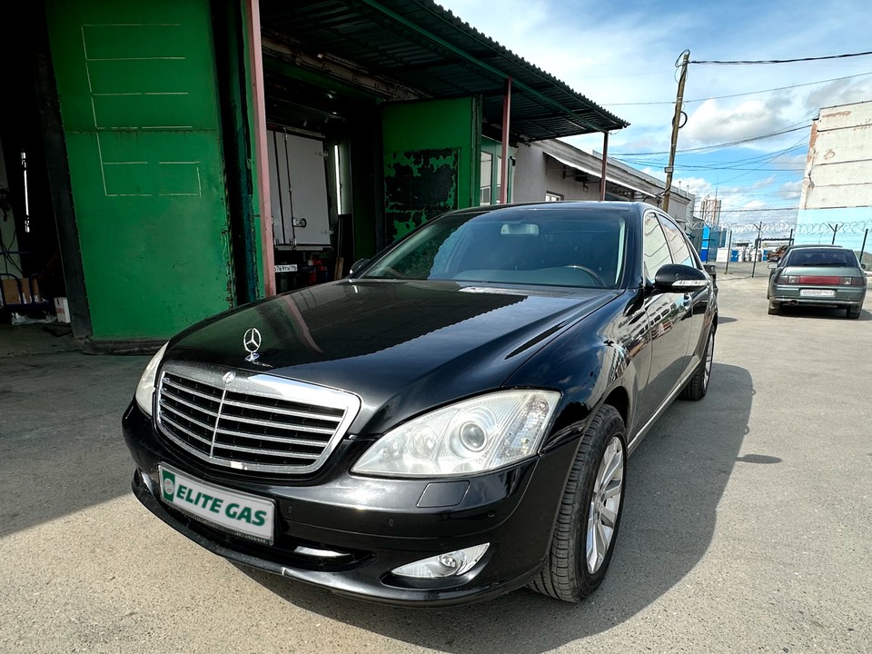 установка ГБО на Mercedes Benz S350 2006 г.в.