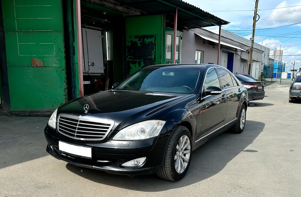 Двукратная экономия на газе, Mercedes Benz S350, регион 66