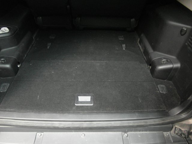 багажник после установки баллонов Mitsubishi Pajero 4, V6 3.0L